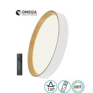 צמוד תקרה FRANCO CCT 100W כולל שלט Omega