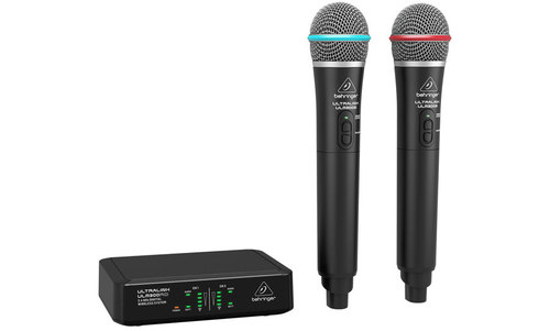 זוג מיקרופונים אלחוטיים - Behringer ULM302Mic