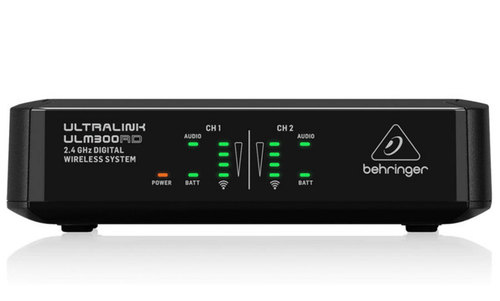 זוג מיקרופונים אלחוטיים - Behringer ULM302Mic