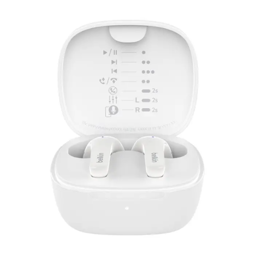 אוזניות Belkin SoundForm Motion TWS לבן