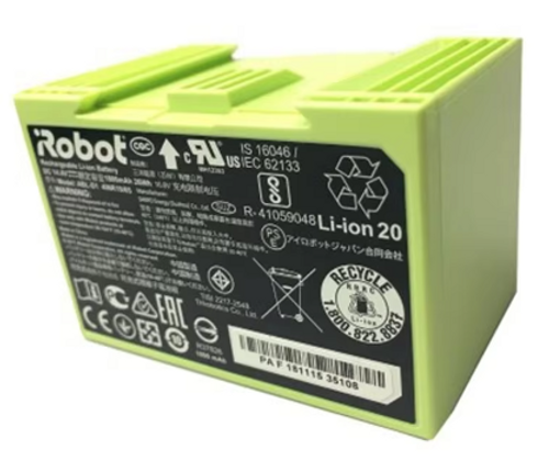 סוללה תואמת לאיירובוט רומבה 14.4V 5000mAh i7 IROBOT