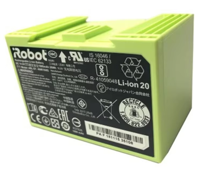 סוללה תואמת לאיירובוט רומבה 14.4V 5000mAh i7 IROBOT