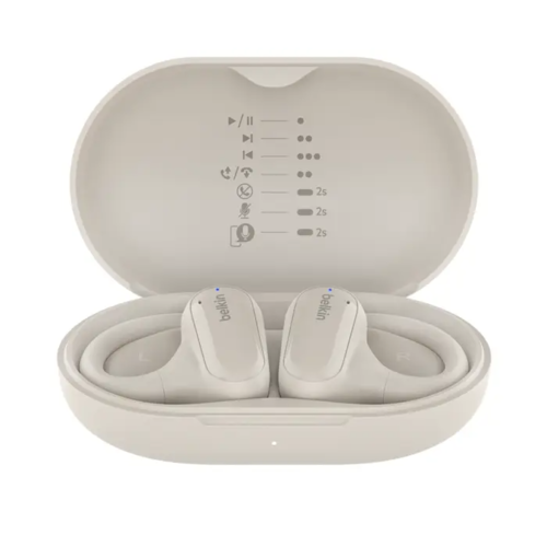 אוזניות Belkin SoundForm ClearFit TWS לבן