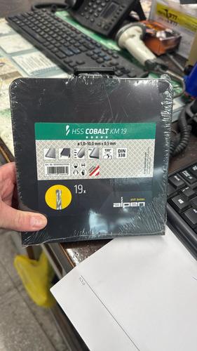 מקדחי אלפן קובאלט לנירוסטה Alpen HSS KM19 5% Cobalt