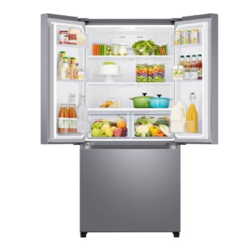 מקרר מקפיא תחתון 3 דלתות 550 ליטר Samsung RF57C5100SL פלטינום