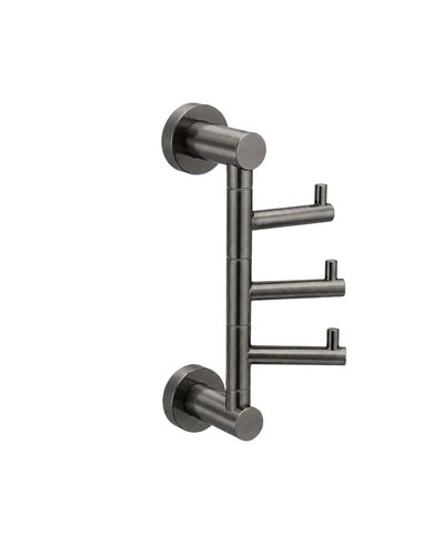מתלה נע עם 3 קולבים AM15 גרפיט - Amsterdam