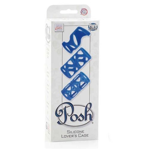סט 3 קוקרינגים מעוצבים מסיליקון לגירוי | California Exotics Posh