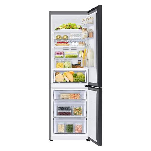 מקרר מקפיא תחתון 344 ליטר Samsung Bespoke RB35C62225-BK זכוכית שחורה