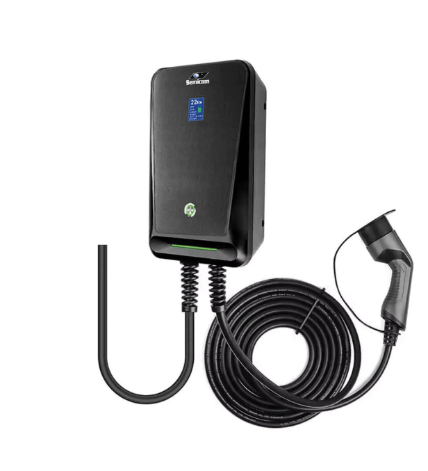 עמדת טעינה לרכב חשמלי HQ PRO1 דגם SE-EVC-22-APP