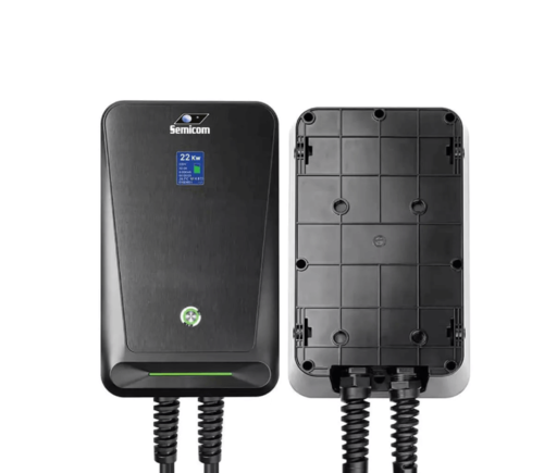 עמדת טעינה לרכב חשמלי HQ PRO1 דגם SE-EVC-22-APP