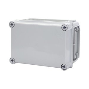  קופסת CI3 נמוכה עם בסיס אפור, מכסה אפור 250X175X130 