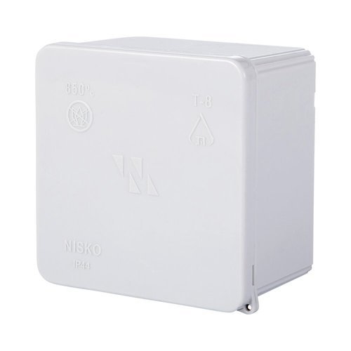 קופסת הסתעפות חלקה T-8 80X80X50 IP44 