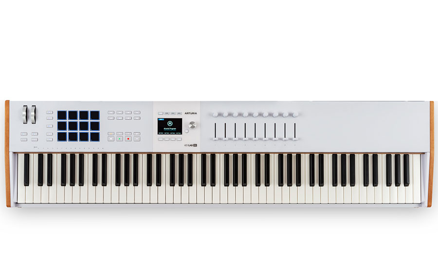 מקלדת שליטה Arturia Keylab 88 mk3 - לבן