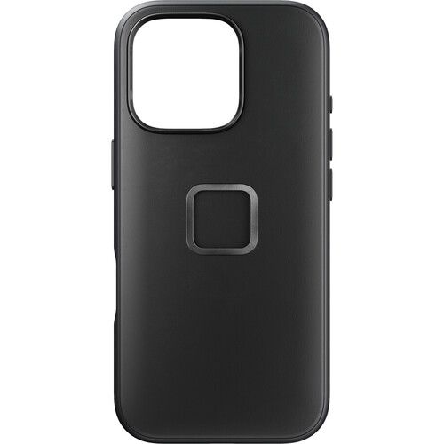peak design mobile everyday clarino case iphone 16 pro max כיסוי (שחור)