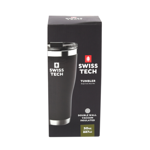 כוס שתייה תרמית SwissTech ST077002 - בידוד כפול עם פיית שתייה