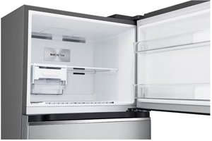 מקרר מקפיא עליון 395 ליטר LG GR-B445XE נירוסטה מוברשת אל ג'י