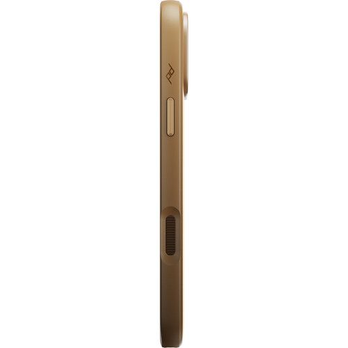peak design mobile everyday clarino case iphone 16 pro tan כיסוי (צהוב חרדל)