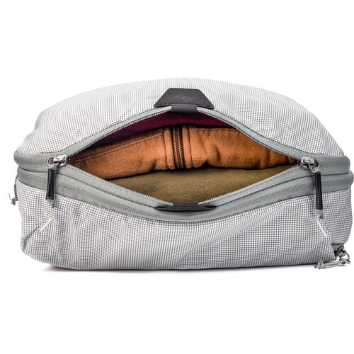 ארגונית אריזה peak design packing cube medium raw  לבן שנהב