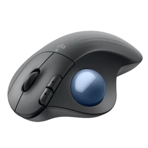 עכבר ארגונומי אלחוטי Logitech Ergo M575S 910-007029 Wireless Trackball Graphite Mouse