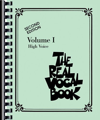 ספר תווים לשירה The Real Vocal Book - Volume I - Second Edition High Voice