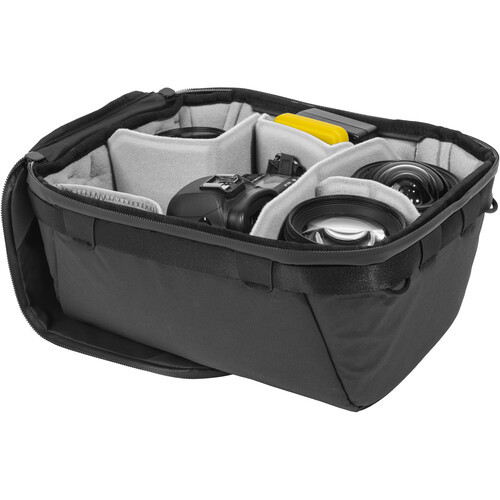 נרתיק לרחפן או מצלמה peak design camera cube smedium (שחור, Medium/small)