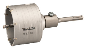 כוס קידוח קומפלט לפטישון SDS PLUS 175X50X82 לבטון MAKITA
