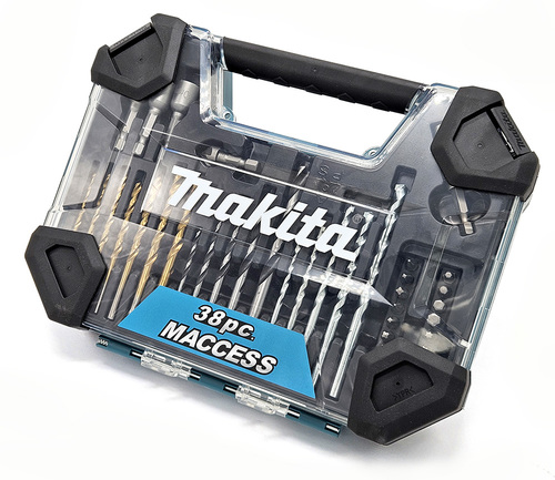 סט מקדחים וביטים HD 38 חלקים MAKITA