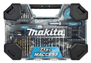 סט מקדחים וביטים HD 71 חלקים MAKITA
