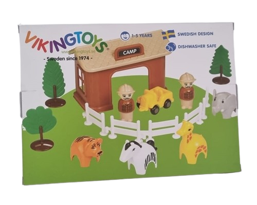 חוה עם דמויות וחיות ויקינג טויס