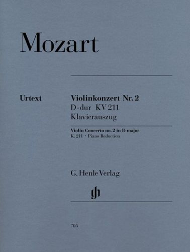 Mozart Violin Concerto no. 2 D major K. 211