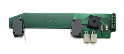 מפסק גבול מודול לתריס גלילה, מחבר לבן PCB