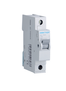 חצי אוטומט hager C 1*50A 6KA