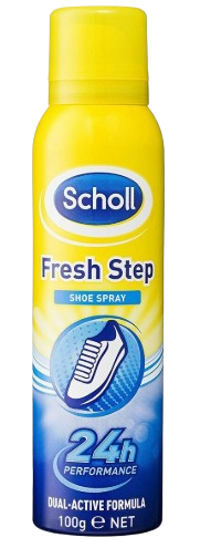 תרסיס מונע ריח לנעל | Fresh Step | מכיל 100 גרם | Scholl | 