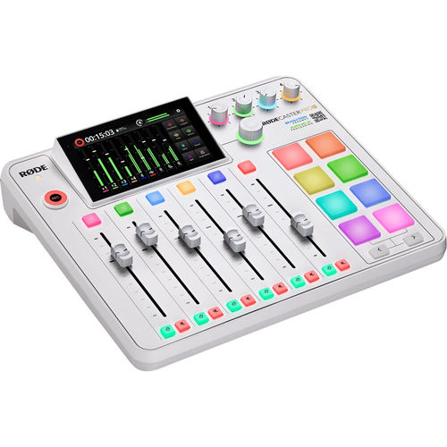 ממשק שידור והפקת סאונד (White) Rode RODECaster Pro II