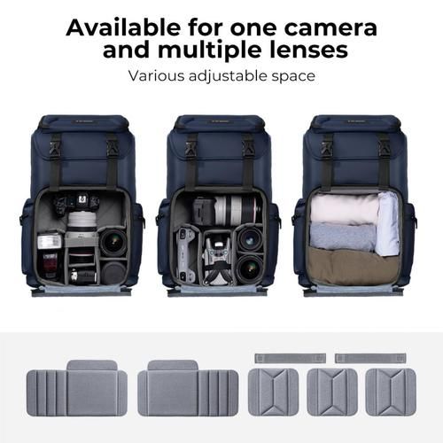 תיק גב לציוד צילום K&F Concept Multifunctional Camera Backpack 25L