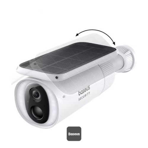 מצלמת אבטחה אלחוטית Baseus 2K דגם Security S1 Outdoor Camera 2K White