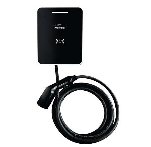 עמדת טעינה חכמה Nexus App 22KW עם כבל 5 מטר מובנה