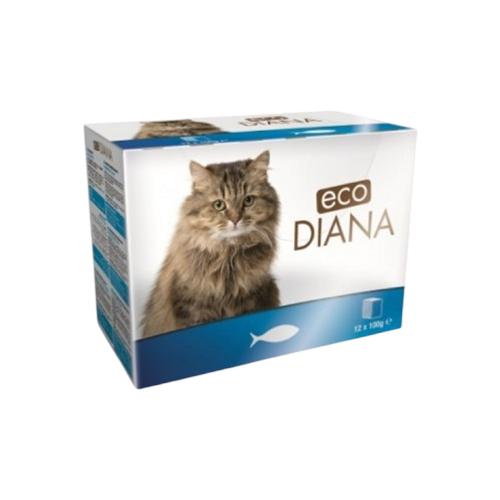 דיאנה פאוצים לחתולים עוף 100 גר 96 יחידות Diana pouch