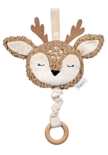 בובת רעשן מוזיקלי טדי אייל