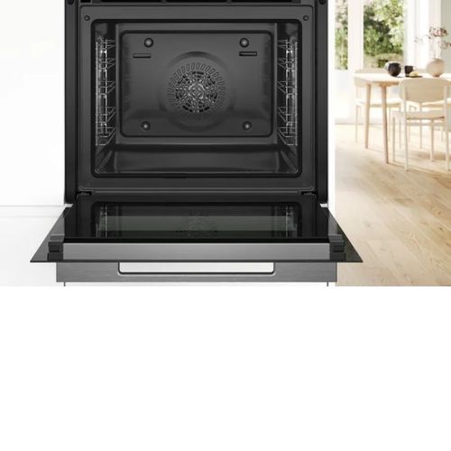 תנור בנוי פירוליטי 71 ליטר Bosch HBG7741W1 Serie 8 לבן | גרמניה בוש - יבואן רשמי BSH 