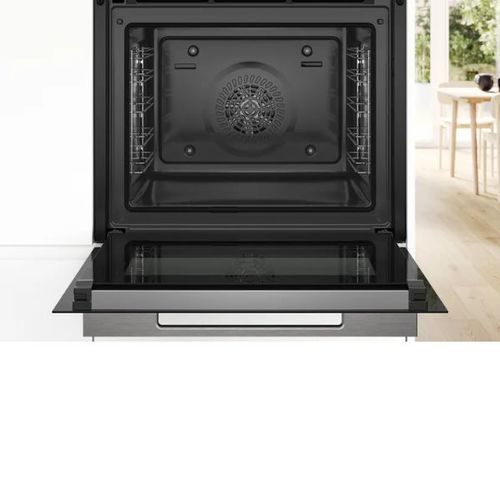 תנור בנוי פירוליטי 71 ליטר Bosch HBG7741B1 Serie 8 שחור | גרמניה בוש-יבואן רשמי BSH 