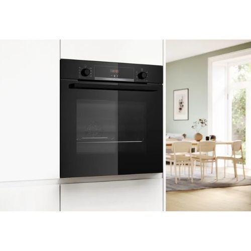 תנור בנוי 71 ליטר Bosch HBA534EB3 Serie 4 שחור | פולין בוש-יבואן רשמי BSH 