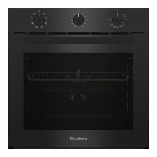 תנור בנוי 72 ליטר Blomberg ROEN8005BIL זכוכית שחורה בלומברג