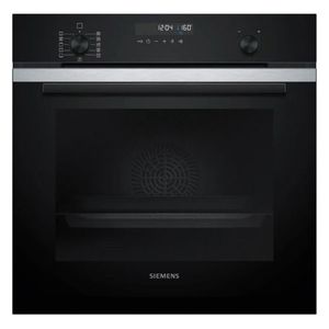 תנור בנוי פירוליטי 71 ליטר Siemens HB278GFS3 IQ500 שחור\נירוסטה | ספרד סימנס