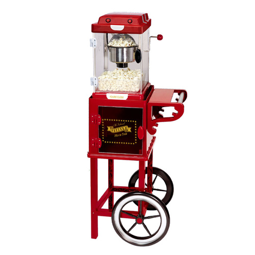  מכונת עגלת פופקורן ענקית ATL-1209 / RETRO POPCORN CART