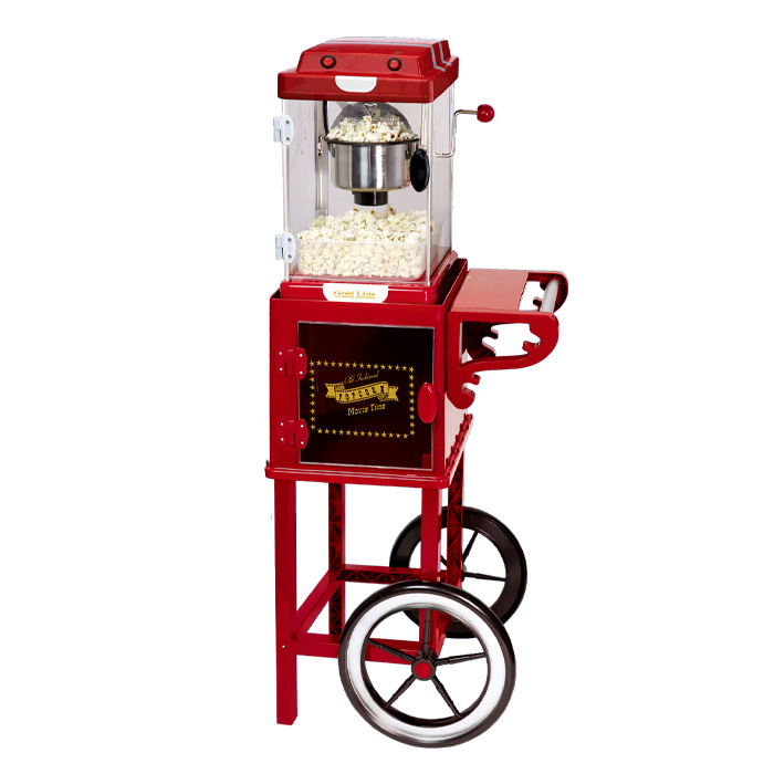  מכונת עגלת פופקורן ענקית ATL-1209 / RETRO POPCORN CART