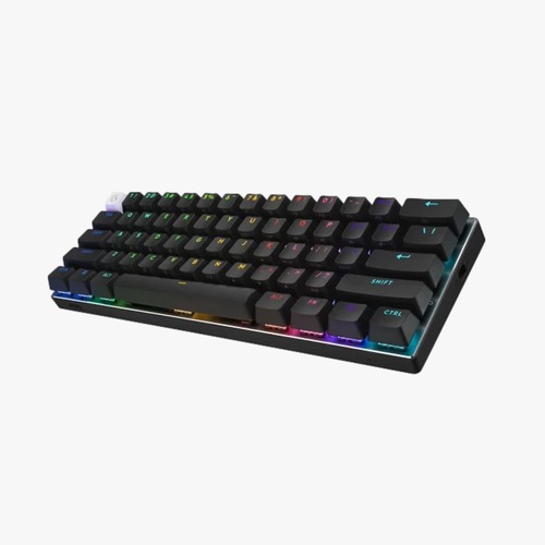 מקלדת גיימינג אלחוטית –Logitech G Pro X 60 TKL LIGHTSPEED -  בצבע שחור
