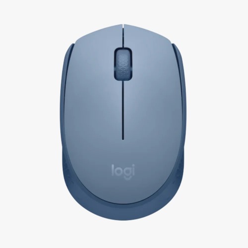עכבר אלחוטי LogiTech M171 Wireless - כחול בהיר