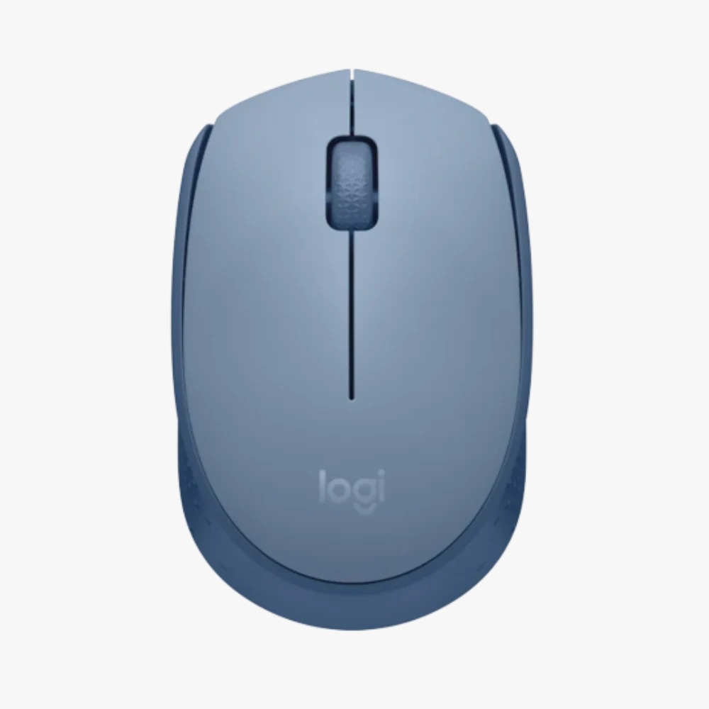 עכבר אלחוטי LogiTech M171 Wireless - כחול בהיר