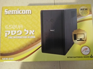 מערכת אל פסק Semicom Sem-650VA